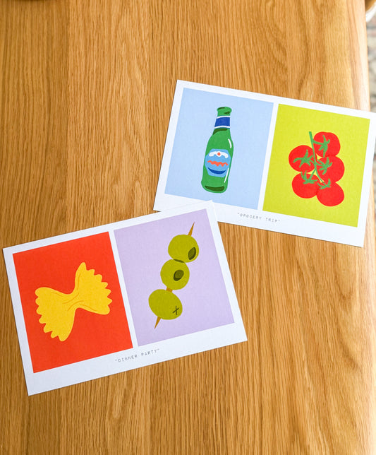 "Grocery Trip" Art Print