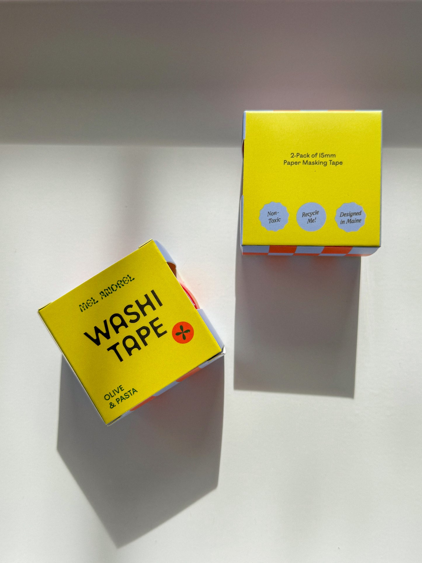 Olive & Pasta Washi Tape Two-Pack