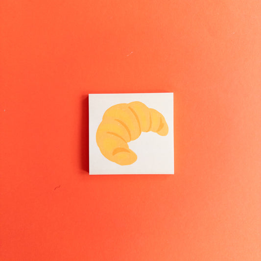 Croissant Sticky Notes