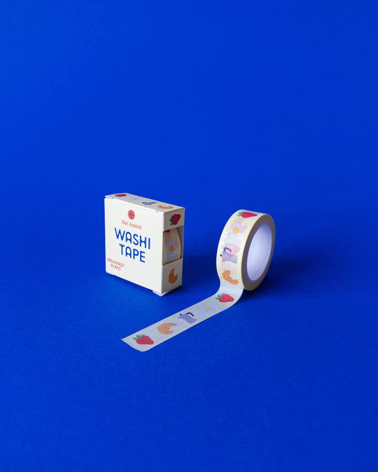 Breakfast in Bed Washi Tape