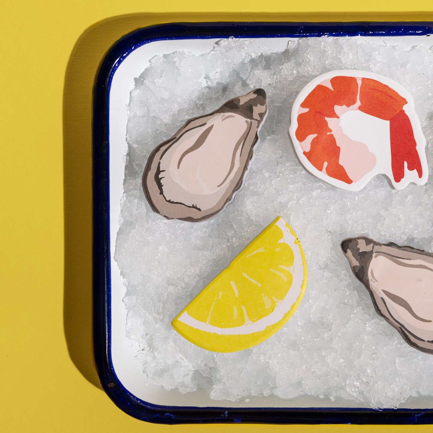 Oyster Die-cut Sticky Notes