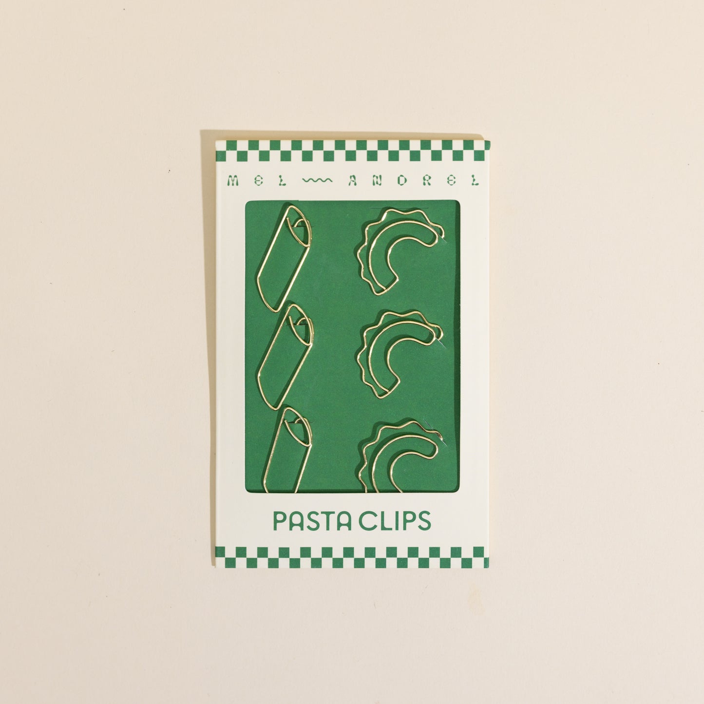 Pasta Paper Clips - Creste di Gallo + Penne