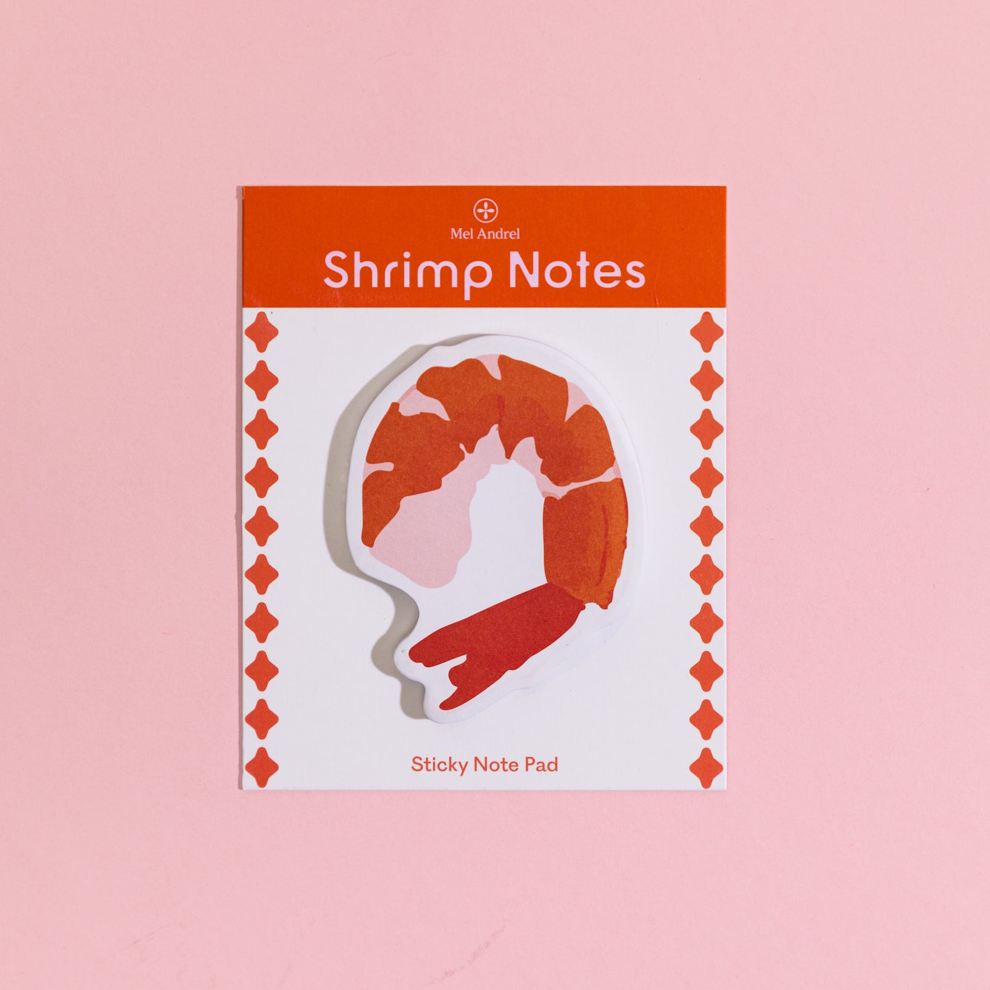 Shrimp Die-cut Sticky Notes