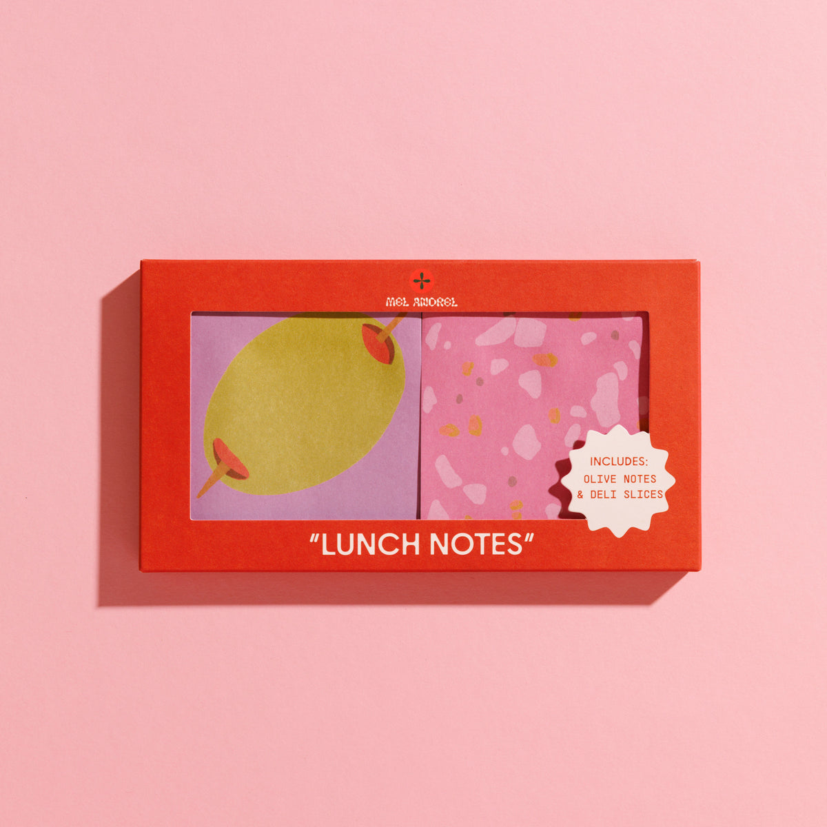 Lunch Notes Sticky Note 2 pk Preorder