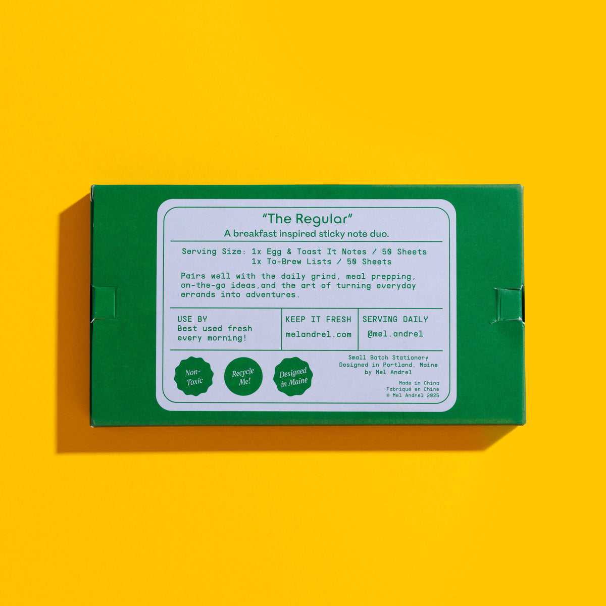 The Regular Sticky Note 2 pk Preorder