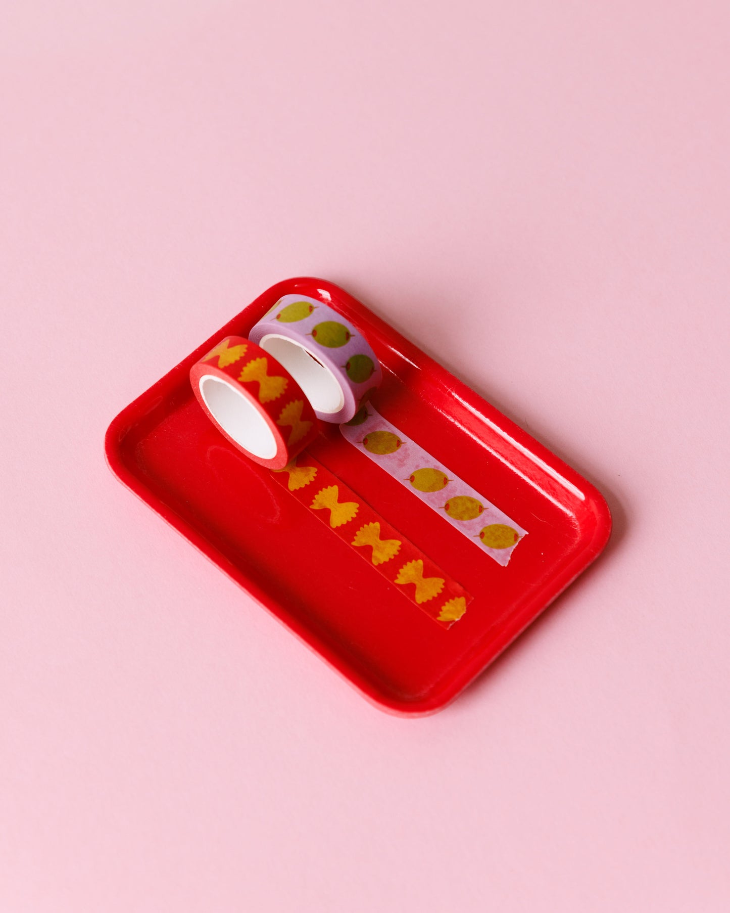 Olive & Pasta Washi Tape Two-Pack