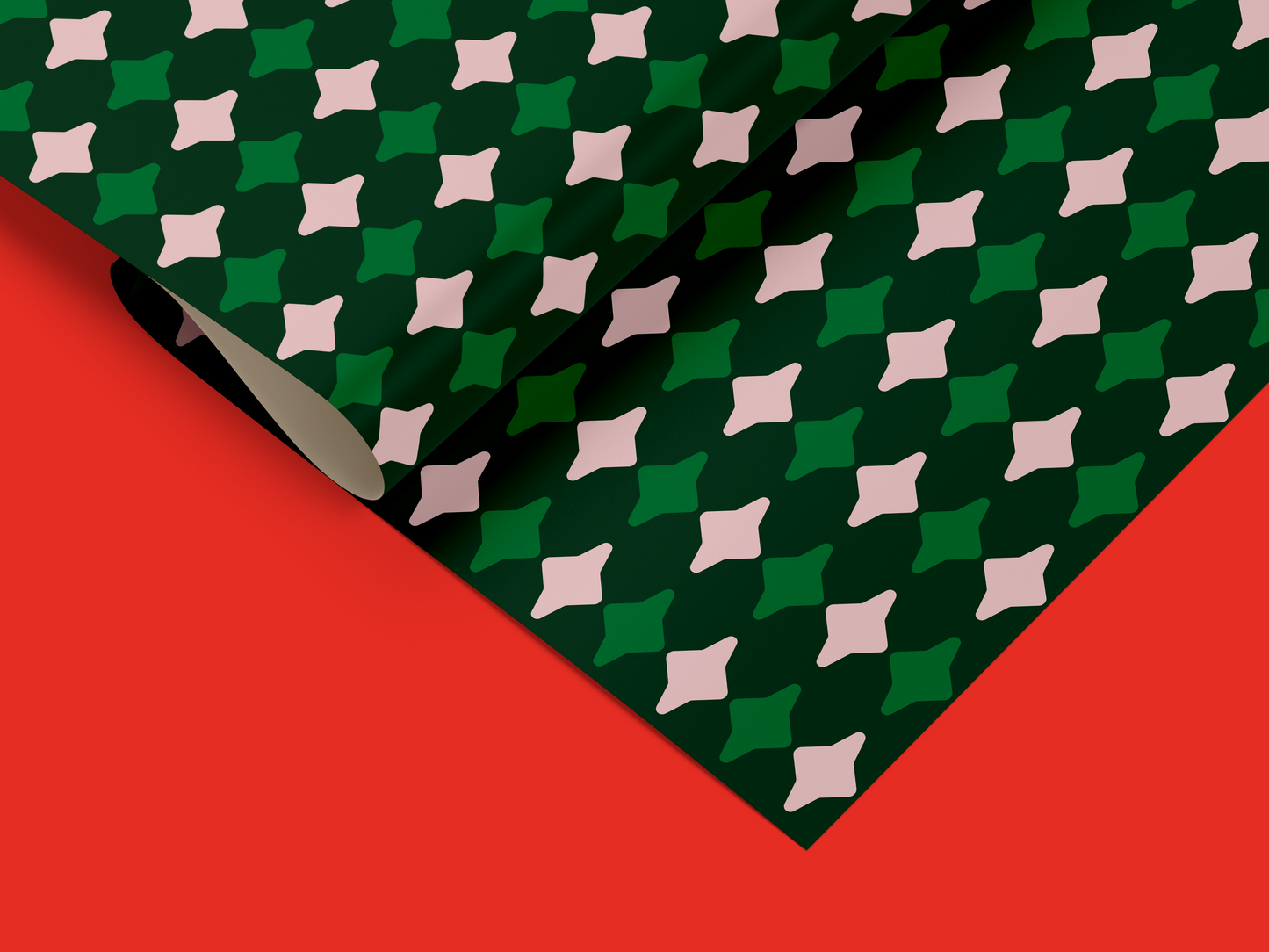 Panettone Wrapping Paper- Roll of 3 Sheets