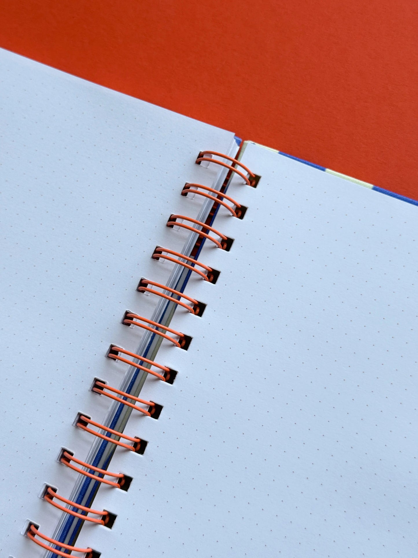 Mediterranean Stripes A5 Dot Grid Notebook
