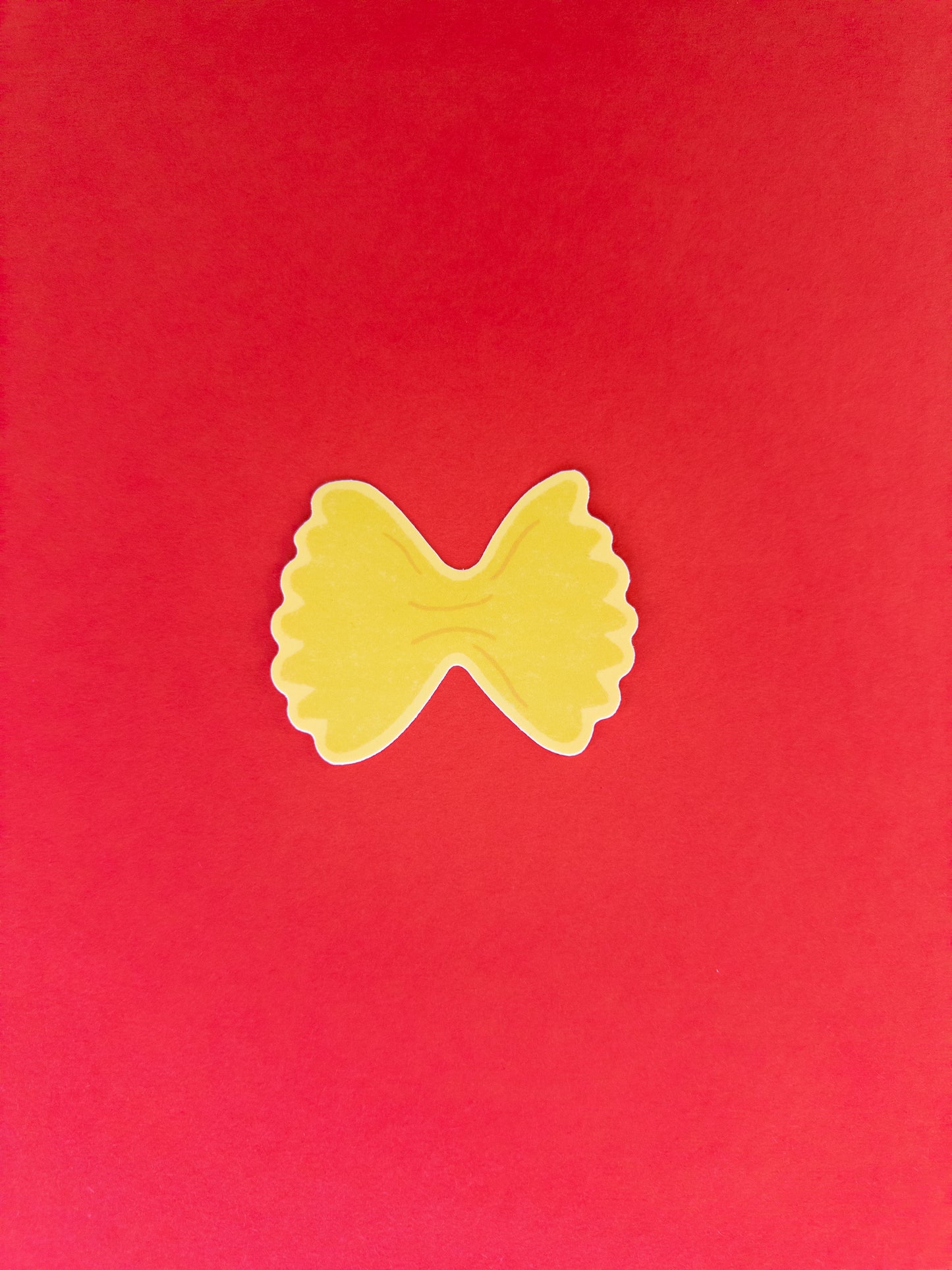 Farfalle Pasta Sticker