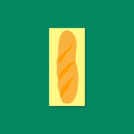 Baguette Memo Pad - Grocery List Notepad