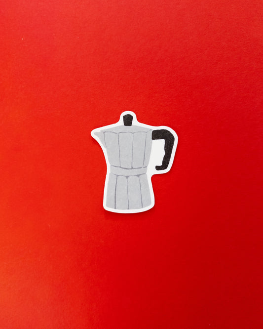 Moka Pot Sticker