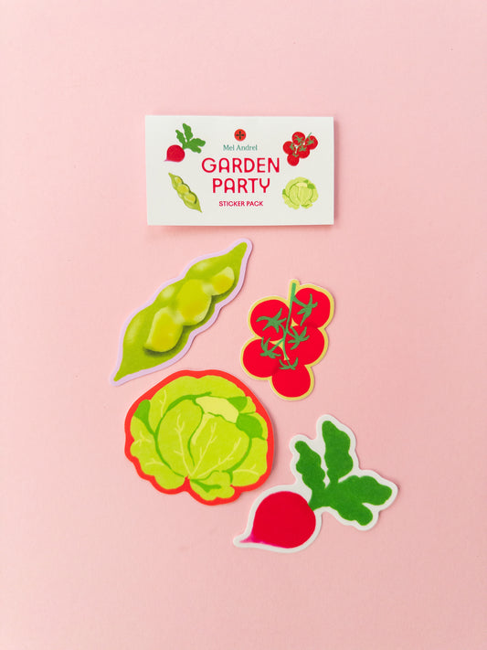 Garden Party Sticker Pack