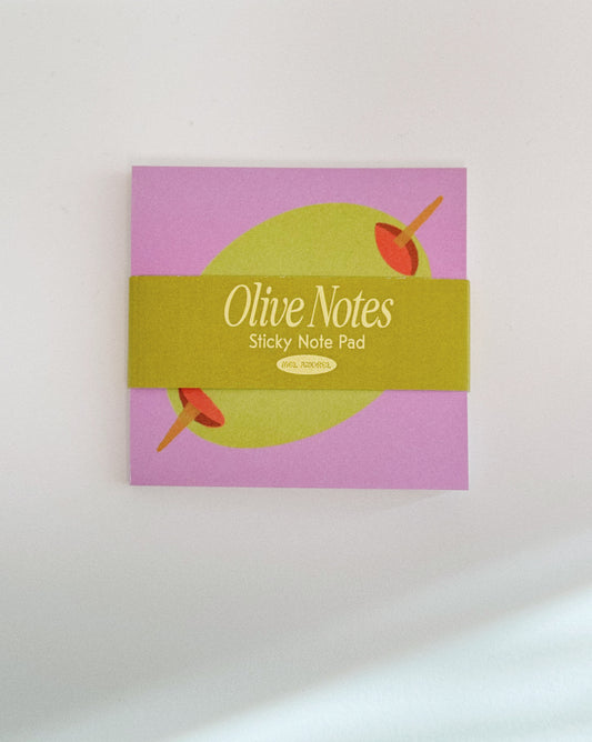 Olive Sticky Notes