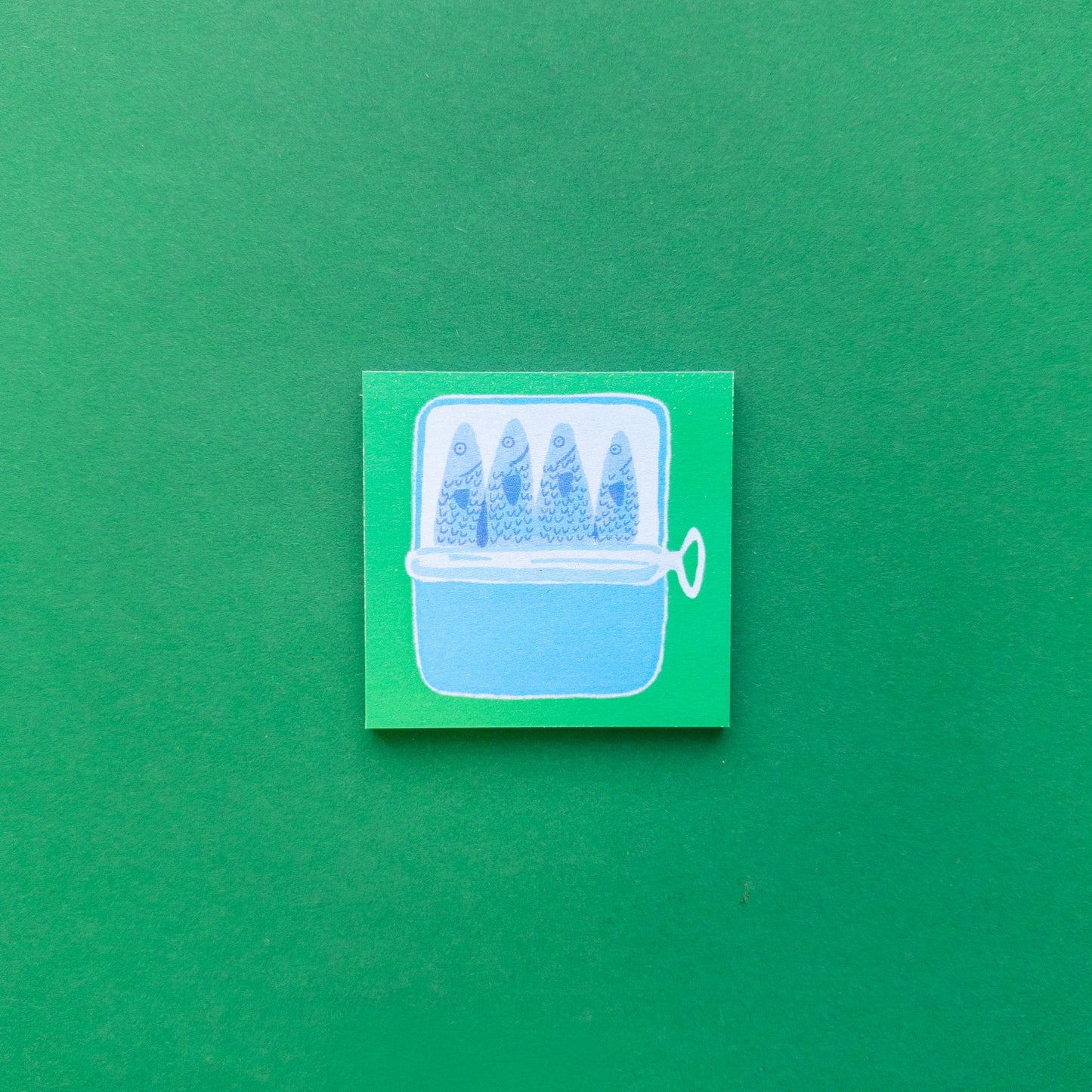 Tinned Fish Lists Sticky Notes