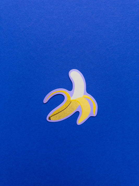 Peeled Banana Sticker
