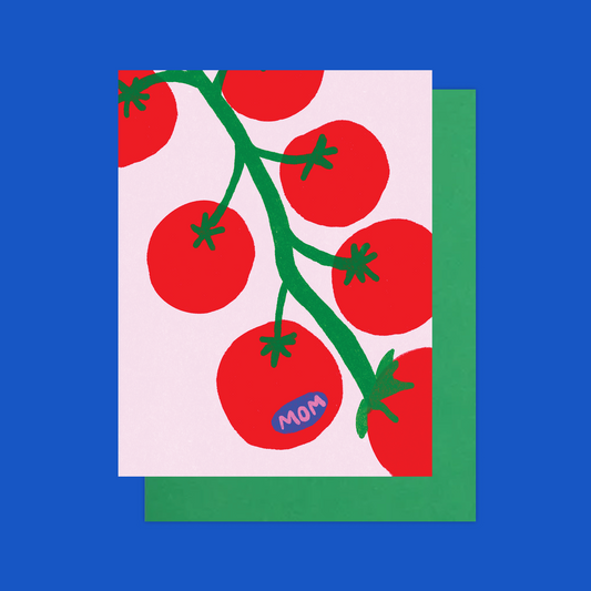 MOM Tomato Mother's Day Card