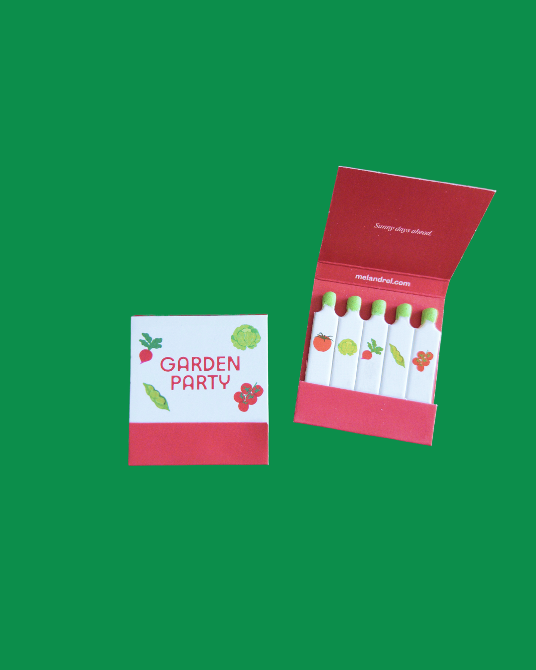 Garden Party Matchbook
