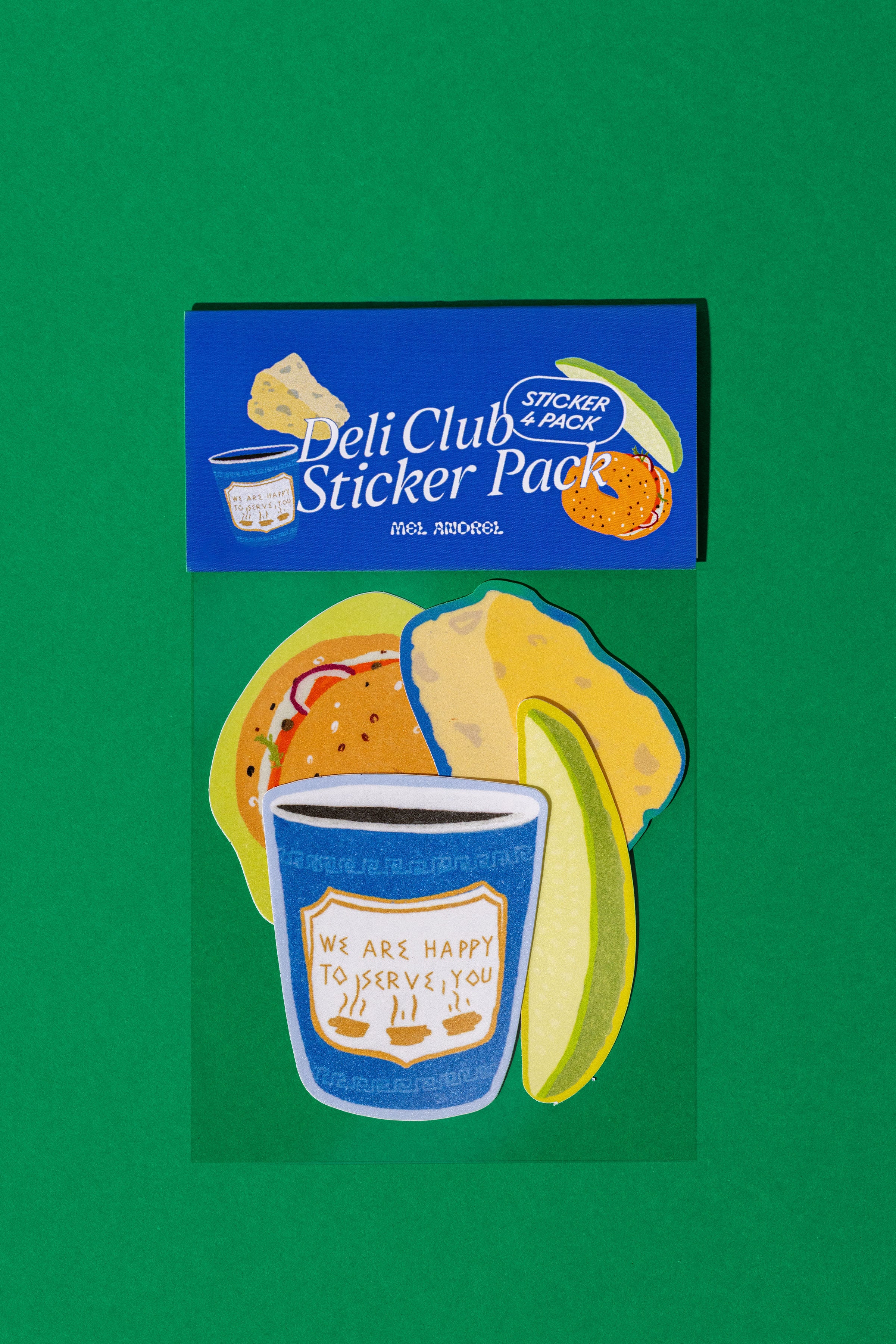 Deli Club Sticker Pack – Mel Andrel