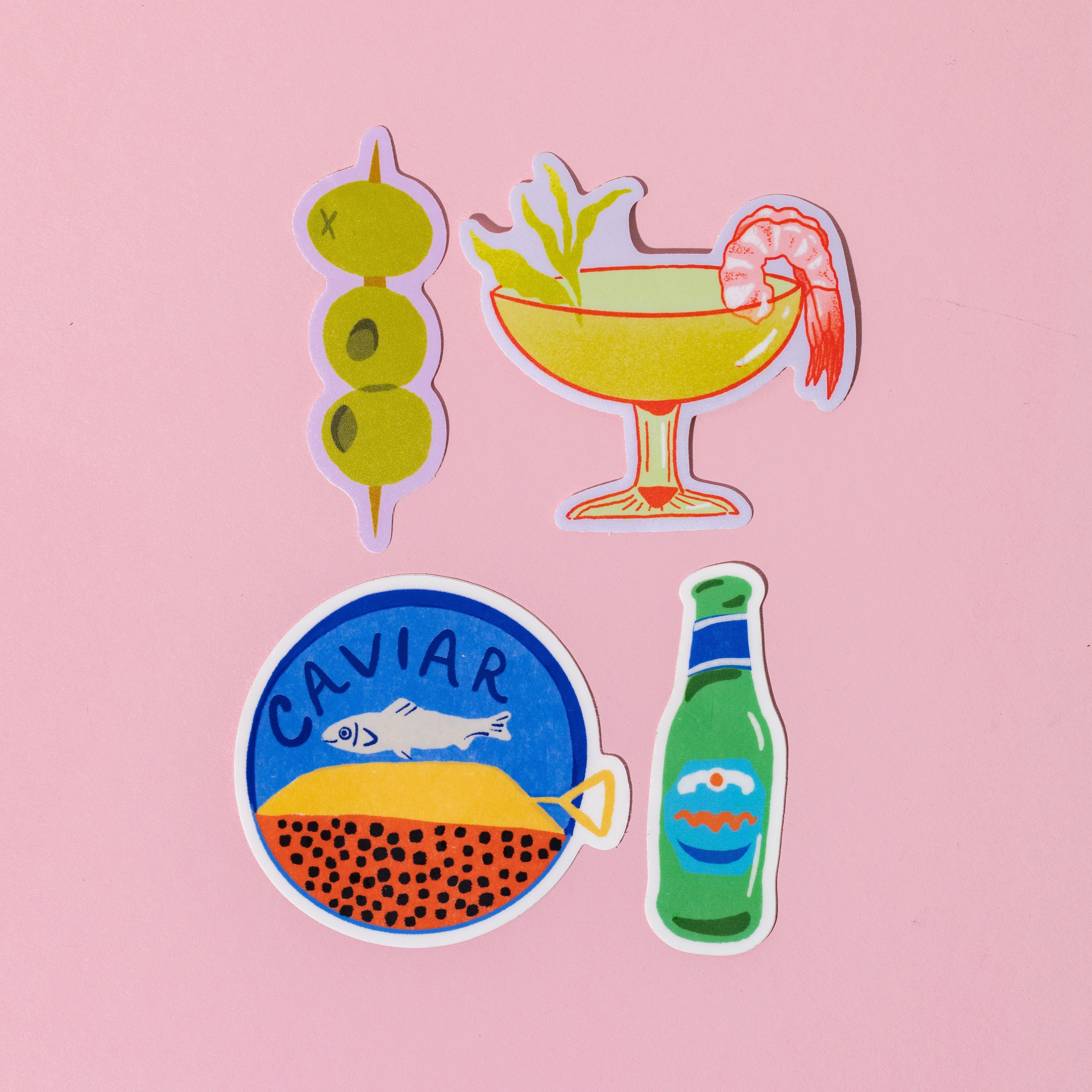 Dinner Club Sticker Pack – Mel Andrel