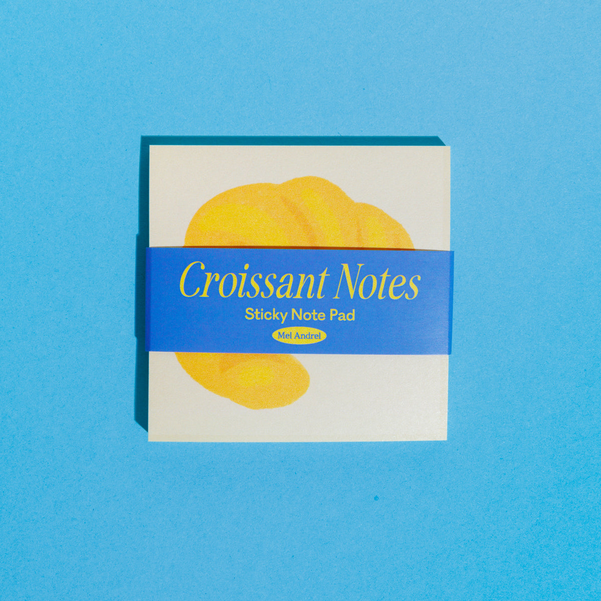 Croissant Sticky Notes