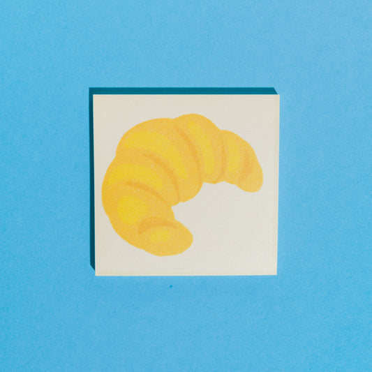 Croissant Sticky Notes