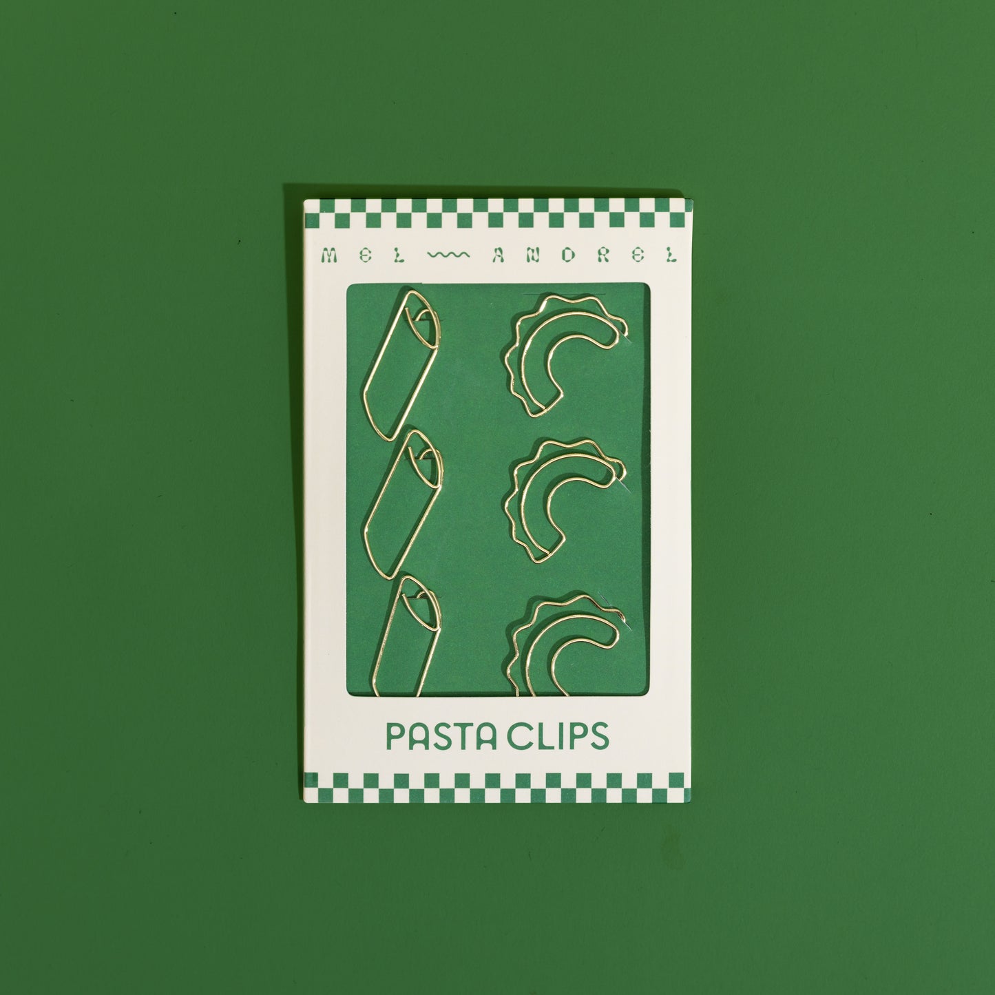 Pasta Paper Clips - Creste di Gallo + Penne