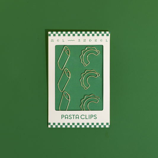 Pasta Paper Clips - Creste di Gallo + Penne