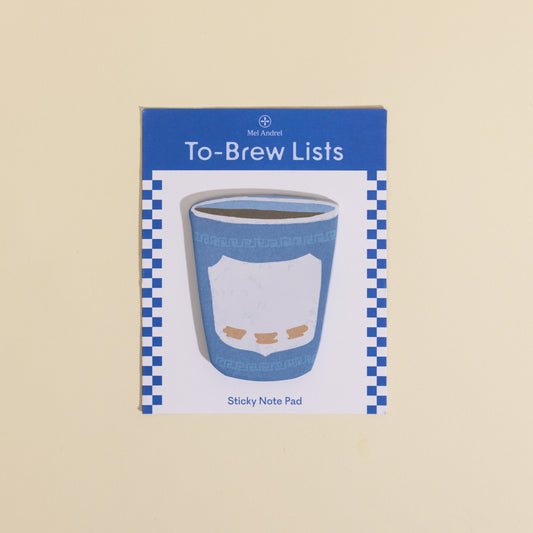 To-brew List Die-cut Sticky Notes