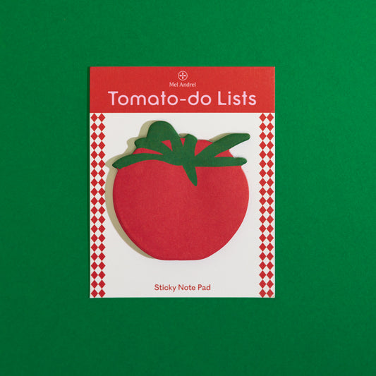 Tomato-do List Die-cut Sticky Notes