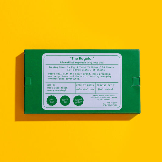 The Regular Sticky Note 2 pk Preorder