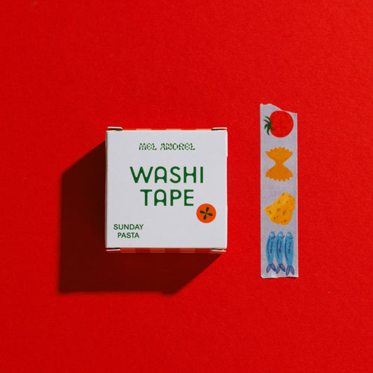 Sunday Pasta Washi Tape