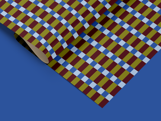 Chess Club Wrapping Paper- Roll of 3 Sheets