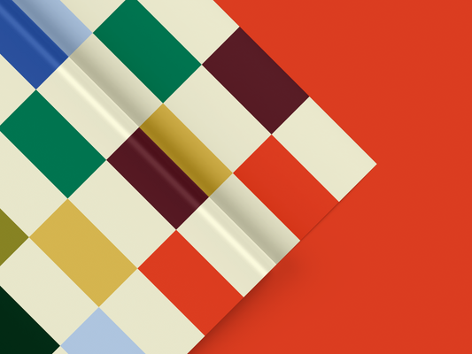 Potluck Wrapping Paper- Roll of 3 Sheets