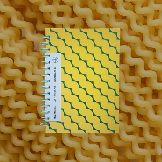 Rotini Spirals A5 Dot Grid Notebook